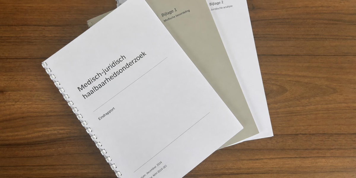 Foto medisch-juridisch haalbaarheidsonderzoek